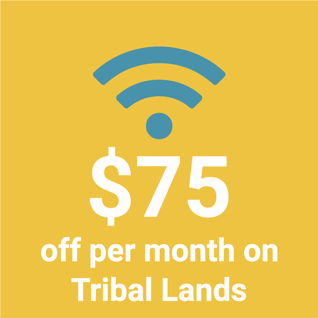 ACP $75 off per month on Tribal Lands